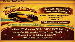 70sgreathits - #1 For 70's And More. Live 8 PM Wed Night